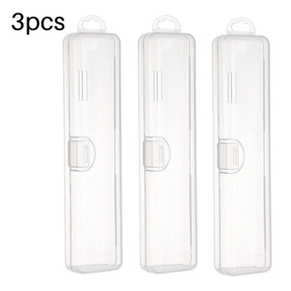 Transparent Makeup Brush Storage Box