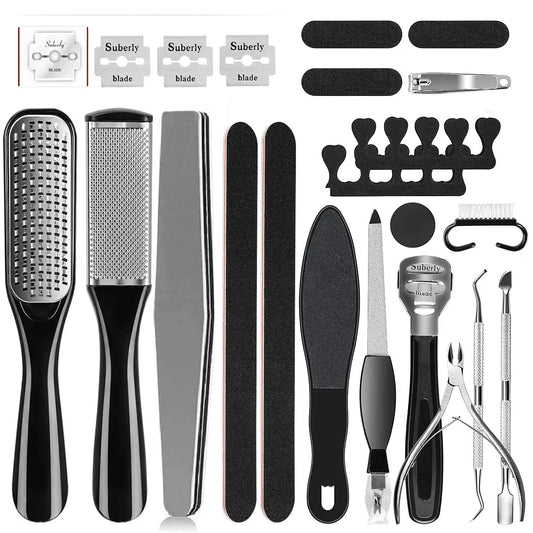 Professional Stainless Steel Pedicure Kit Set