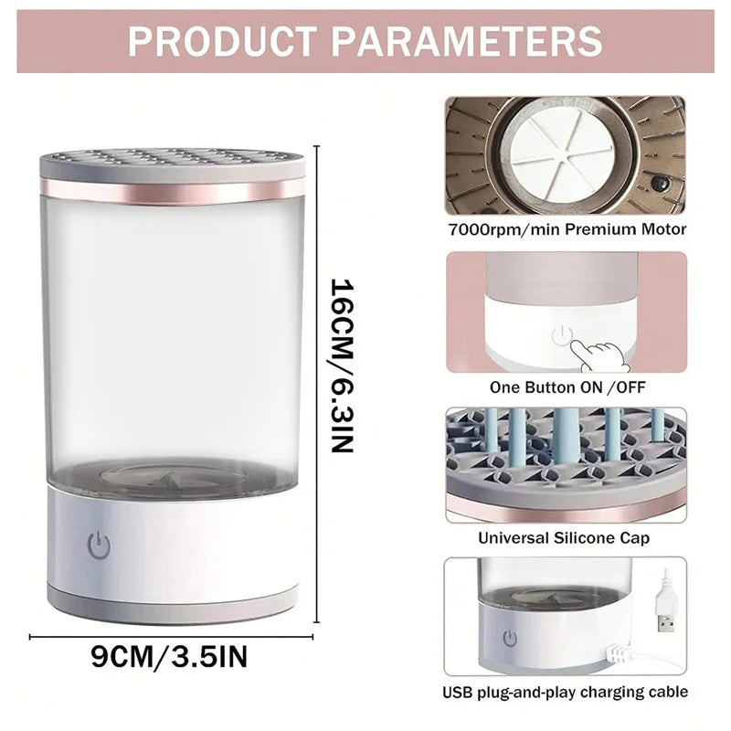 Automatic USB Electric Makeup Brush