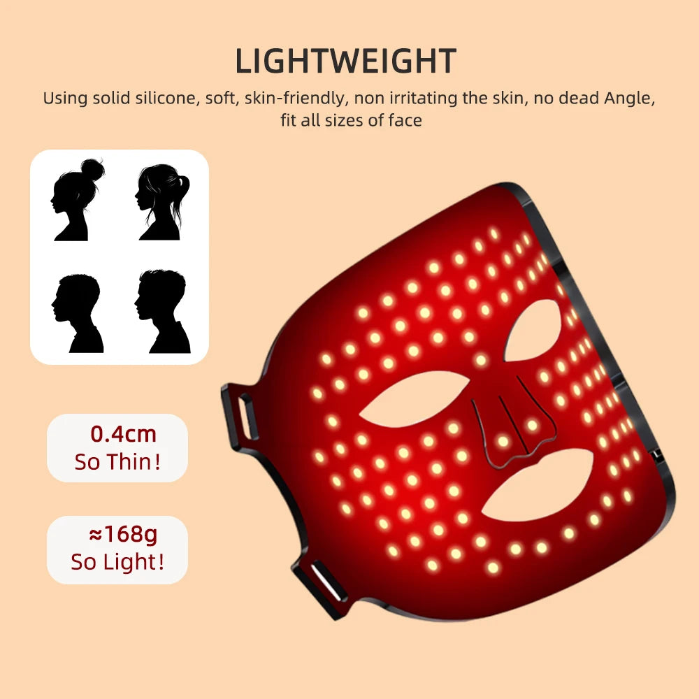 7-Color Silicone LED Therapy Mask