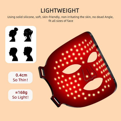 7-Color Silicone LED Therapy Mask
