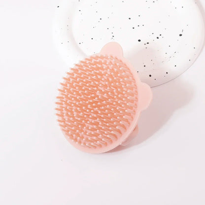 Cartoon Silicone Scalp Massager Brush