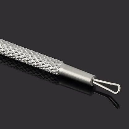 Professional Stainless Steel Double-Ended Acne and Blackhead Extractor Tool