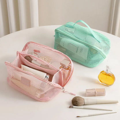 Large Mesh Makeup Bag