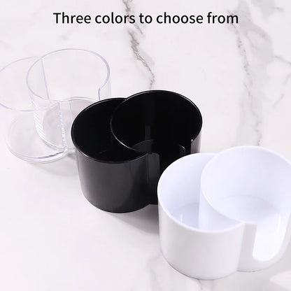 2-in-1 Clear Acrylic Makeup Organizer