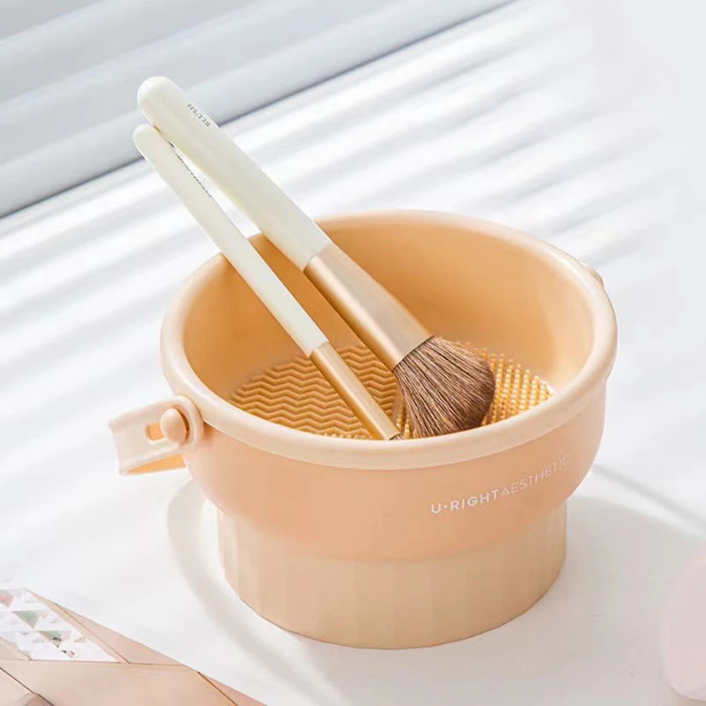 Silicone Makeup Brush Cleaning Box