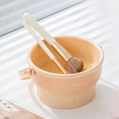Silicone Makeup Brush Cleaning Box