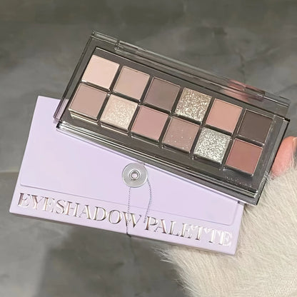 12-Color Nude Eyeshadow Palette