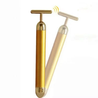 Golden Vibrating Facial Lift Beauty Bar