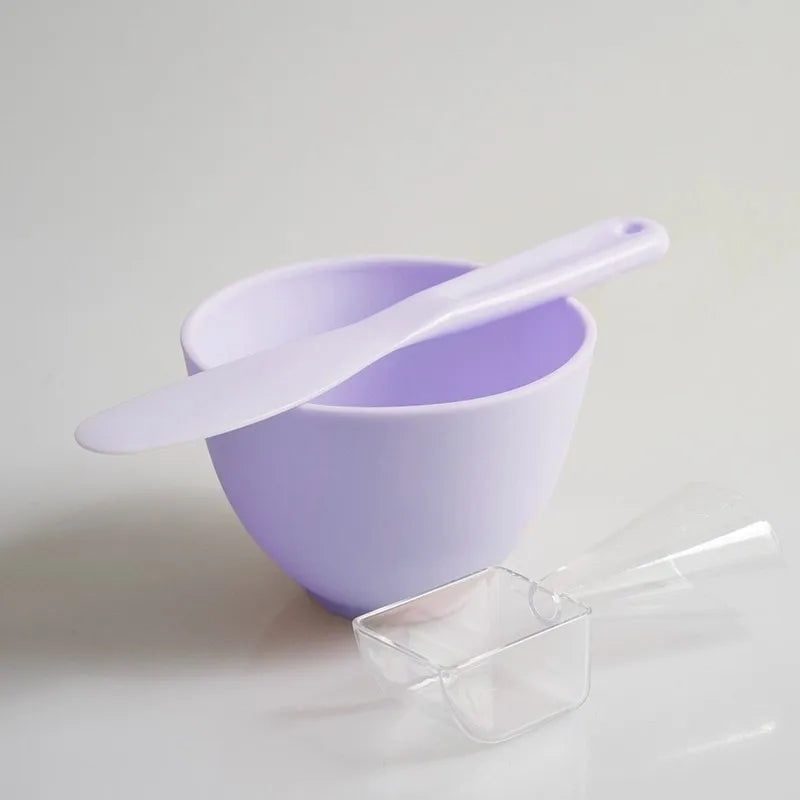 Complete Silicone Face Mask Mixing Bowl Set