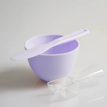 Complete Silicone Face Mask Mixing Bowl Set