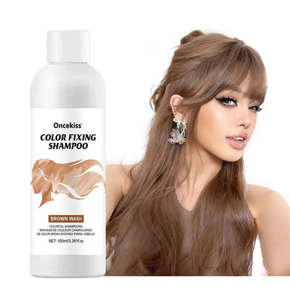 Semi-Permanent Color Protecting Hair Coloring Shampoo