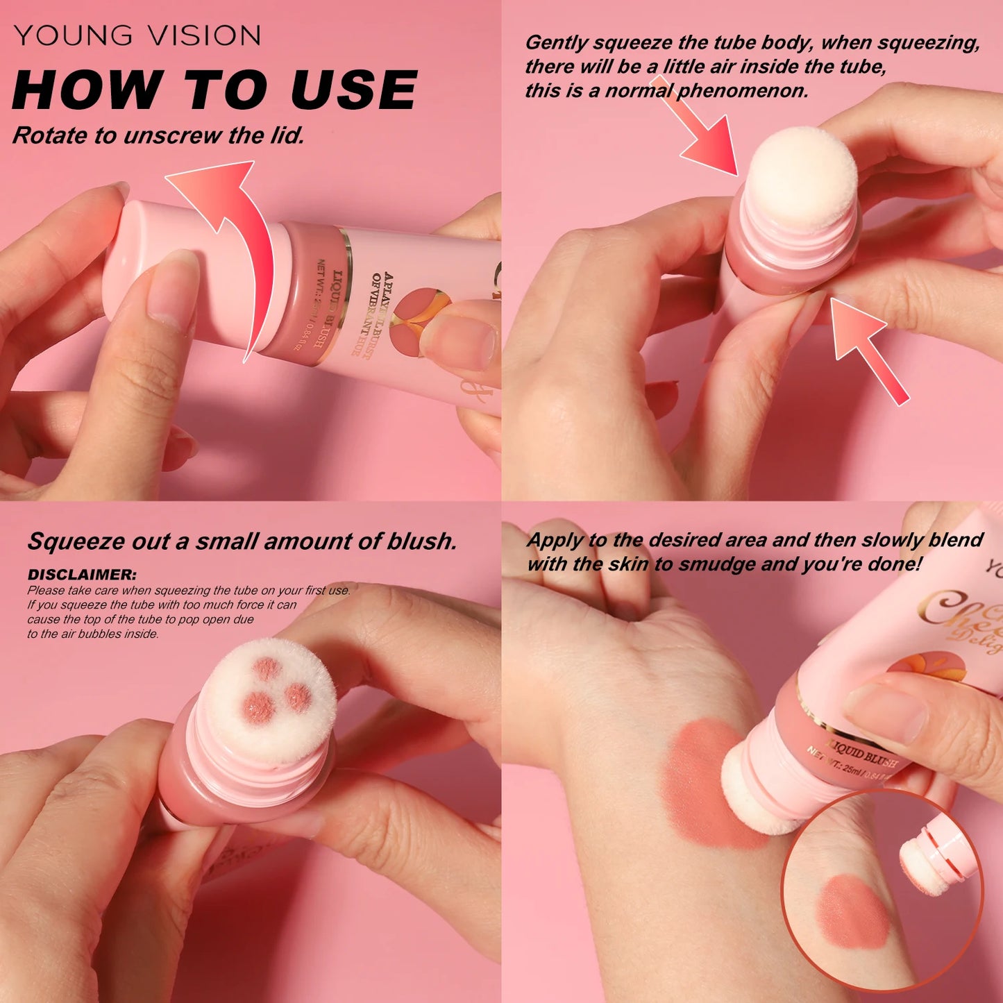 Silky Waterproof Liquid Blush