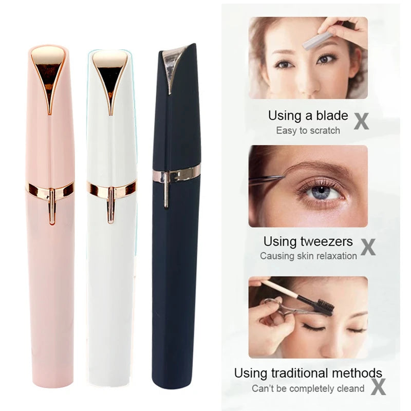 Electric Eyebrow Trimmer Pencil