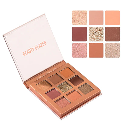 9-Color Shimmer Matte Eyeshadow Palette