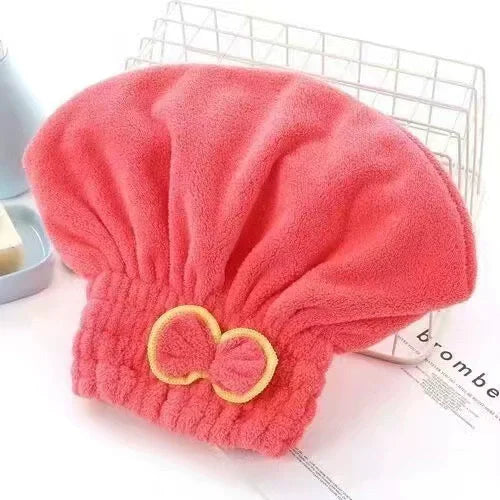 Microfiber Quick-Dry Hair Wrap Towel Turban