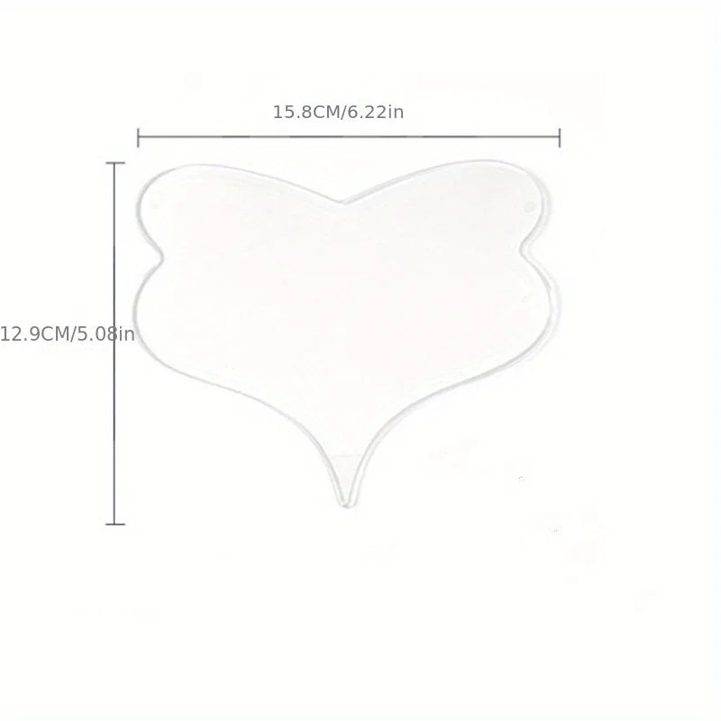 Reusable Silicone Chest Wrinkle Patches