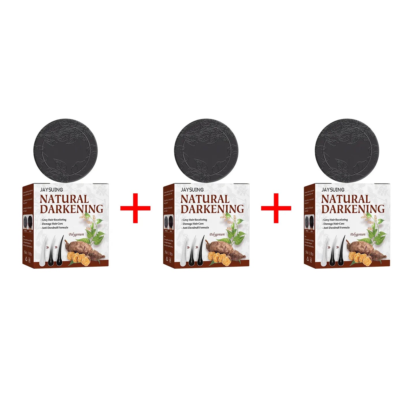 Polygonum Hair Darkening Shampoo Bar