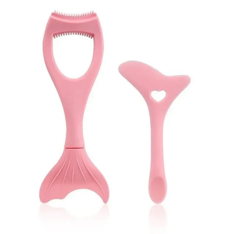 Reusable Silicone Eyeliner Stencil and Mascara Shield Set