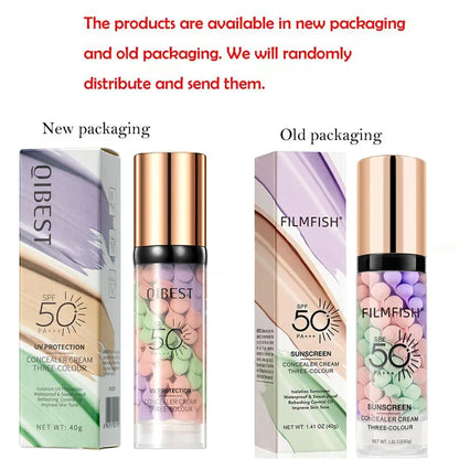 Tri-Color Face Primer Cream