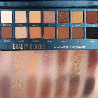 14-Color Matte Nude Eyeshadow Palette