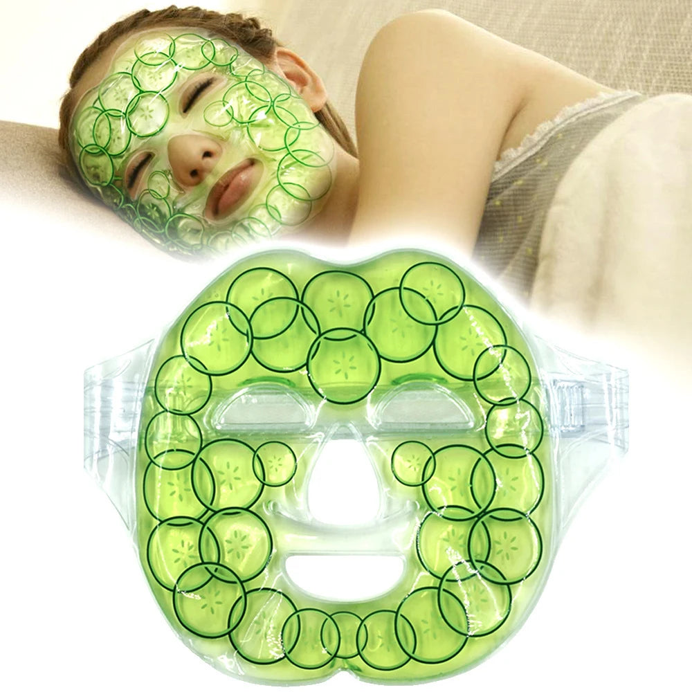 Reusable Hot Cold Face Gel Pack Wrap