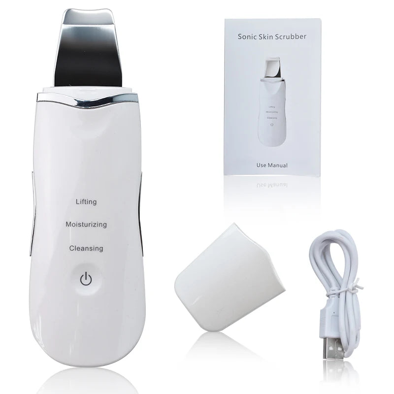 Ultrasonic Deep Face Cleaning Scrubber