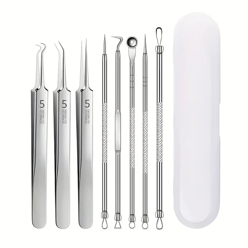 8-Piece Blackhead Remover Kit