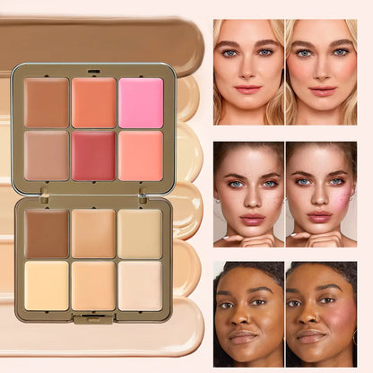 12-Color Plum Blossom Concealer Palette