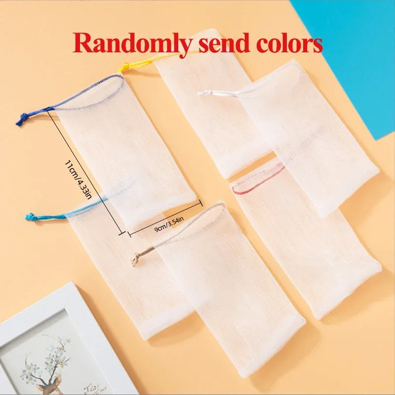 Reusable Soap Foaming Mesh Bags