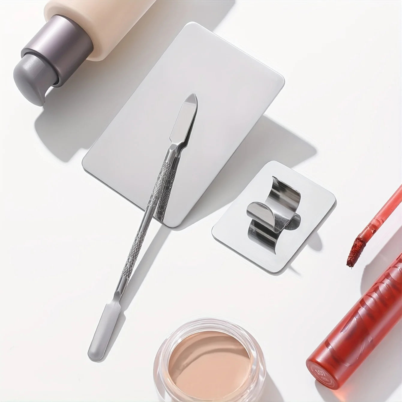 Stainless Steel Makeup Mixing Palette
