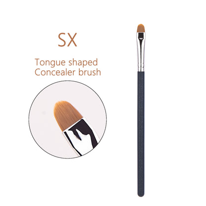 Ultra-Thin Flat Eyebrow and Eyeliner Brush