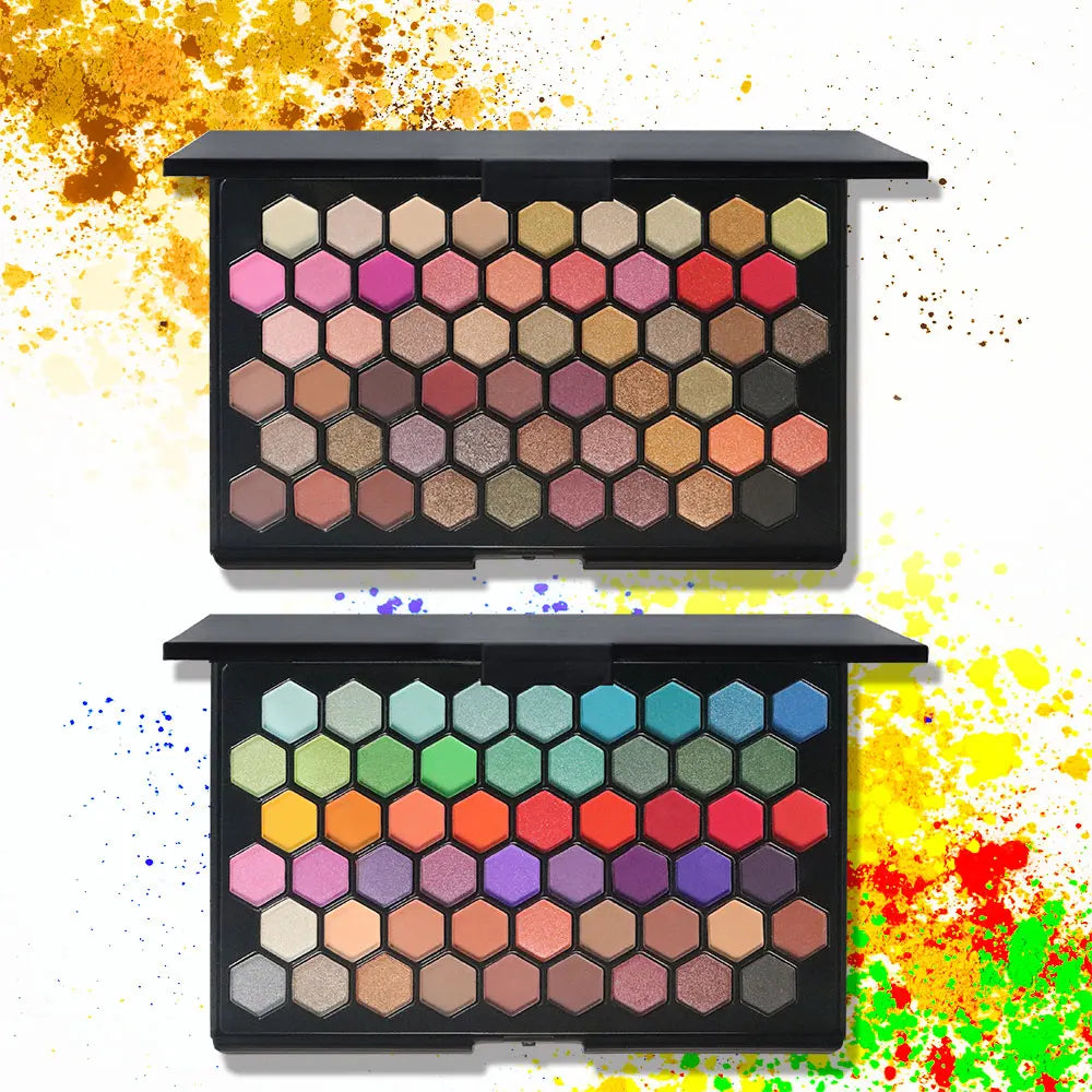 54 Colors Matte & Fine Glitter Eyeshadow Palette