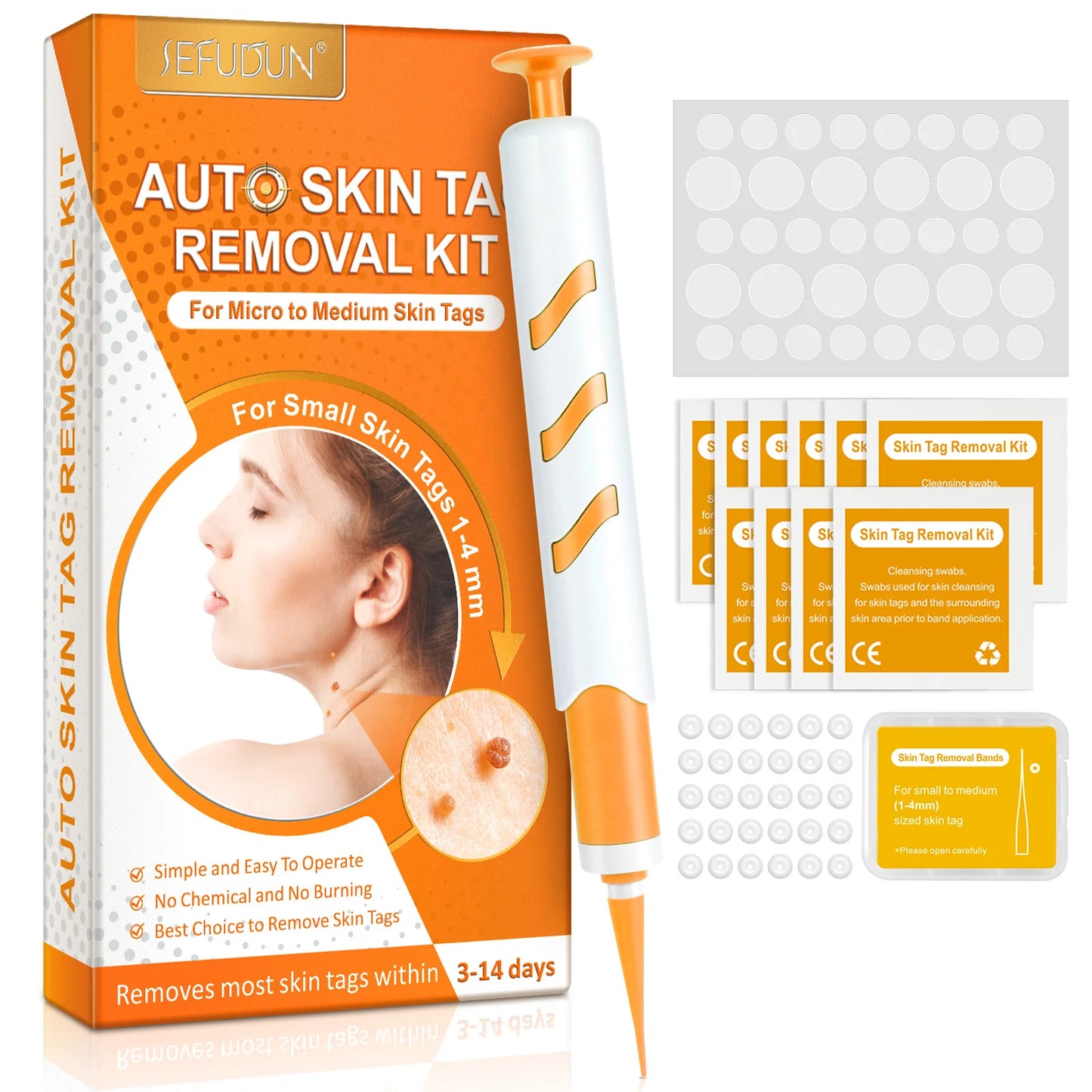 Automatic Skin Tag and Mole Removal Kit