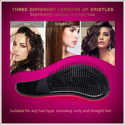 Mango Smooth Paddle Detangling Massage Brush Professional TT Hair Comb