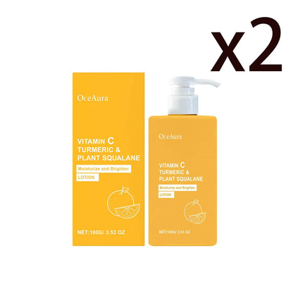 Turmeric Vitamin C Brightening Body Cream for Even, Glowing Skin