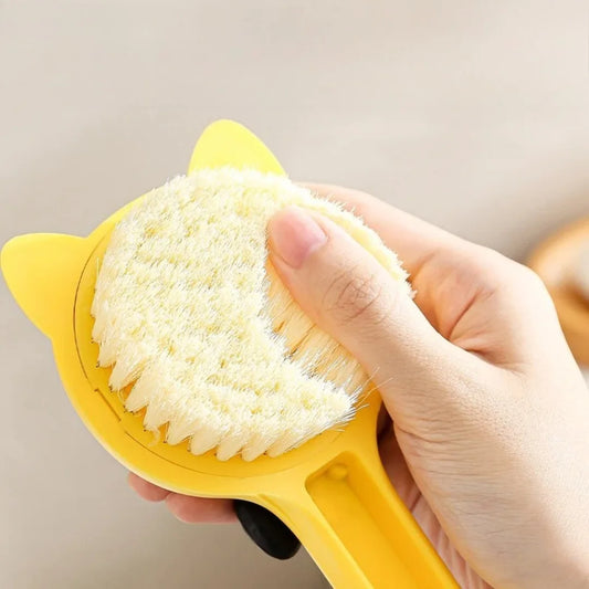 Long-Handle Soft Bristle Back Brush