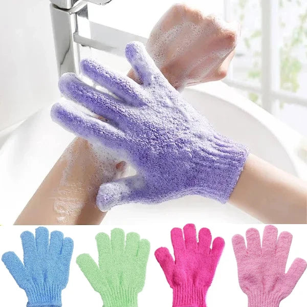 Exfoliating Body Washcloth and Scrubber Set