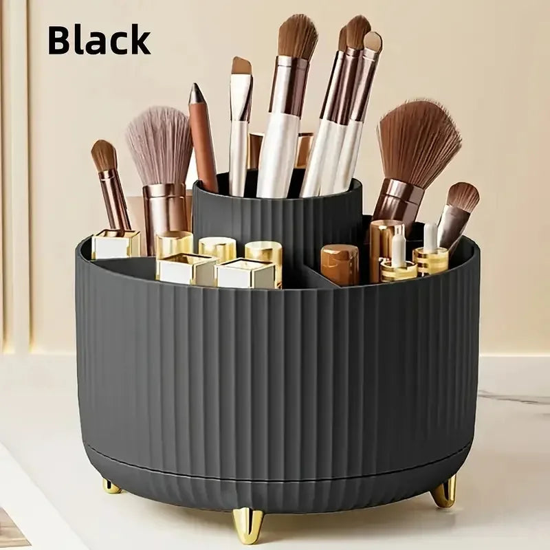 360° Rotating Makeup Brush Holder