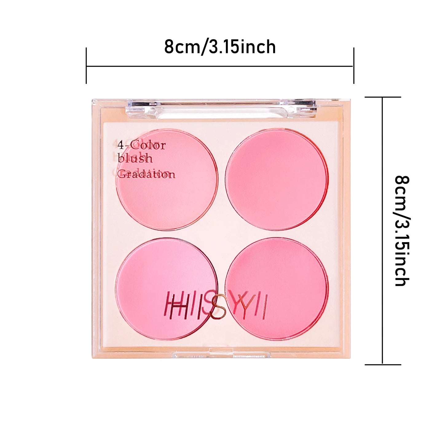 Four-Color Warm Blush Palette