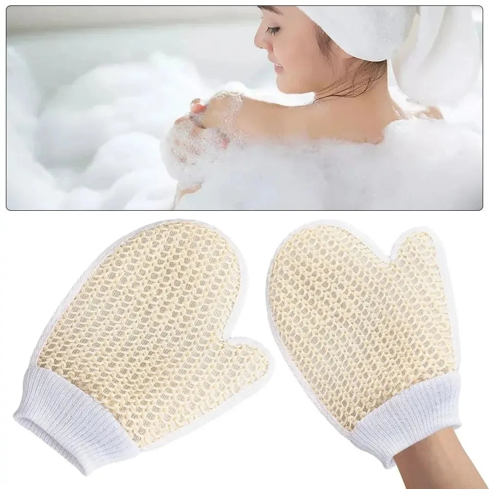 Double-Sided Exfoliating Bath Gloves