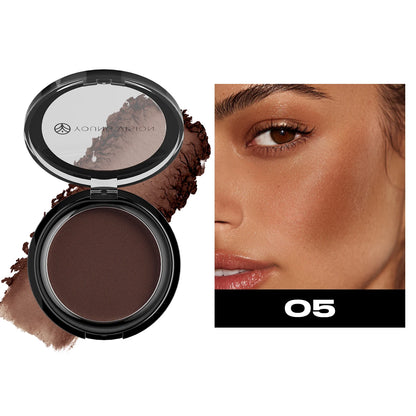 Six-Color Matte Bronze Powder