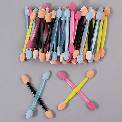 50-Pack Double-Ended Sponge Eyeshadow Applicators