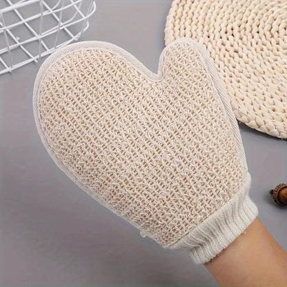 Cotton Linen Exfoliating Body Scrub Brush