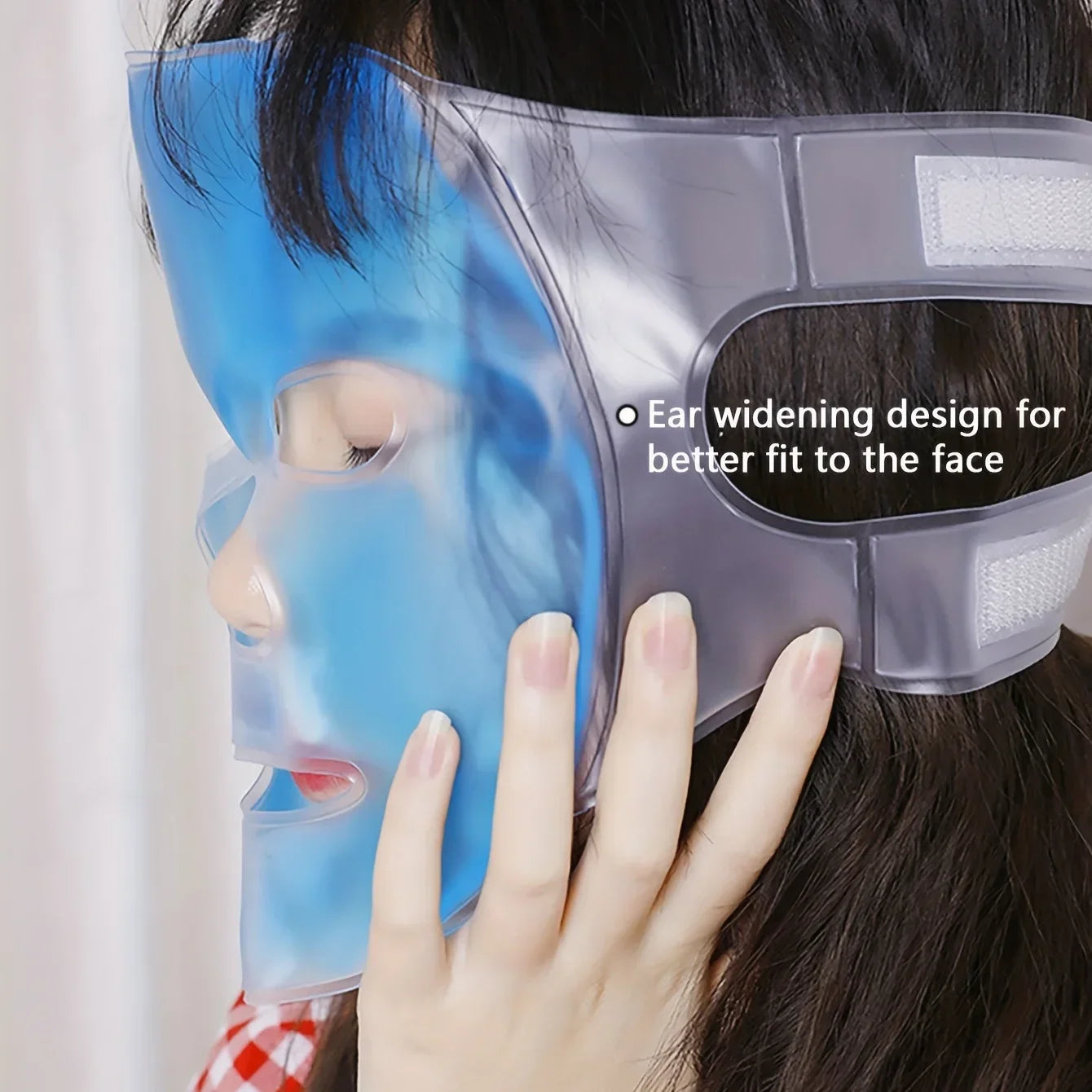 Reusable Hot Cold Gel Face Cooling Mask