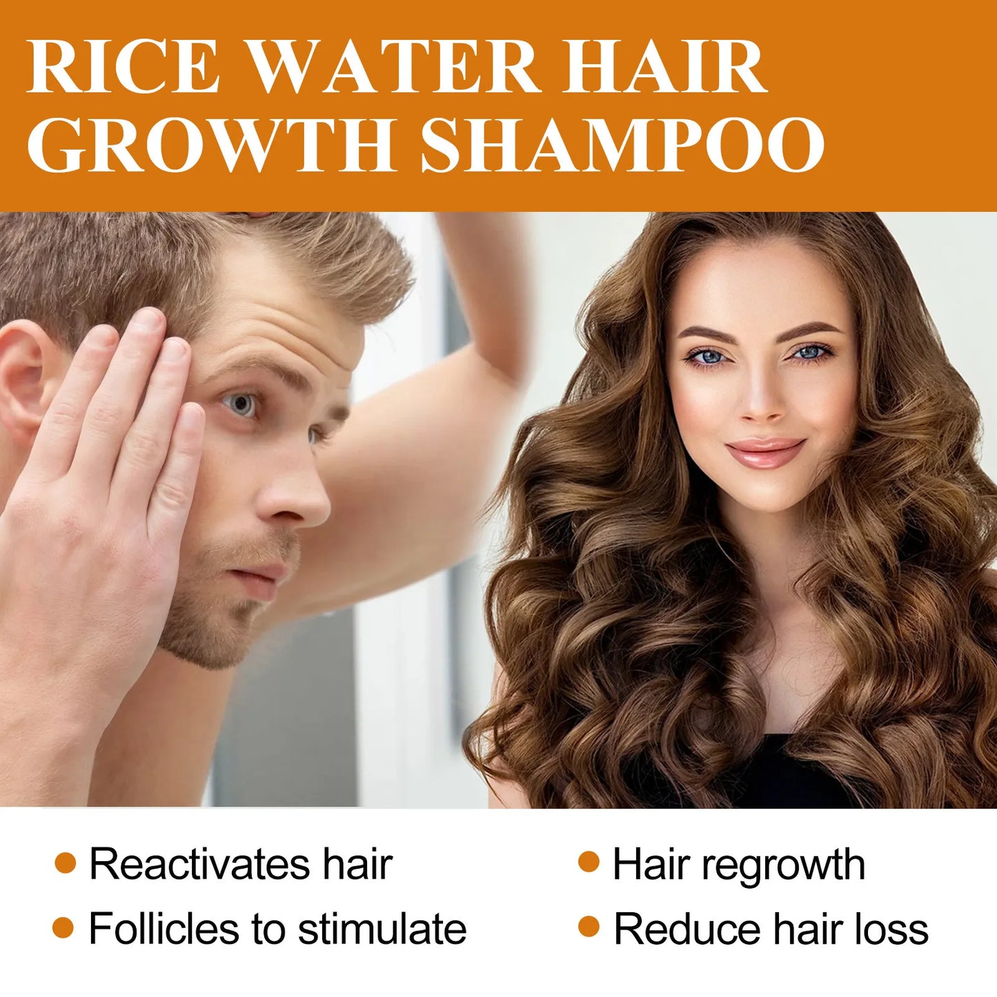 Rice Hair Growth Shampoo Bar