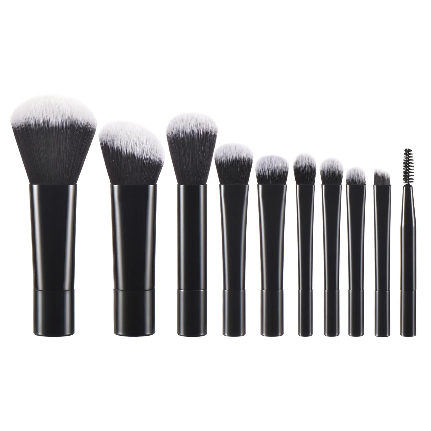 Mini Travel Makeup Brush and Puff Set