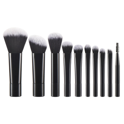 Mini Travel Makeup Brush and Puff Set