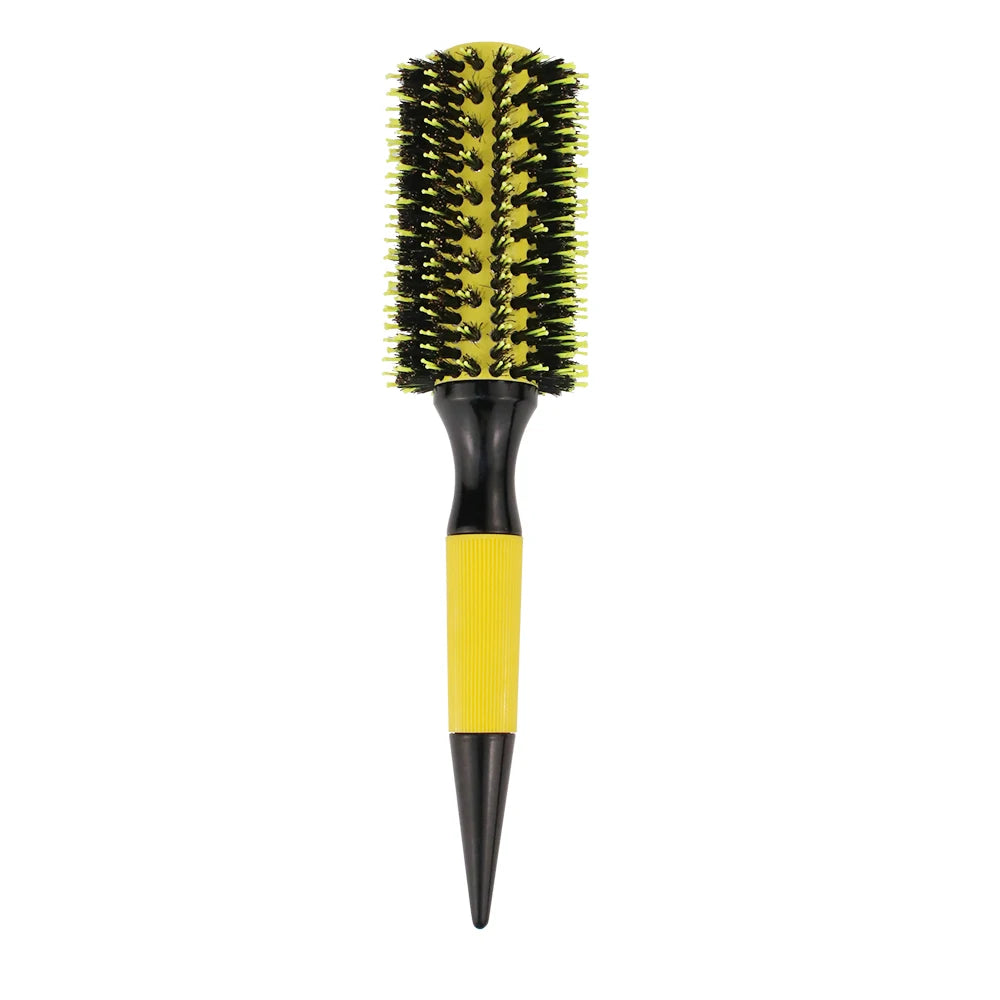 Volumizing Roller Brush with Boar Nylon Bristles