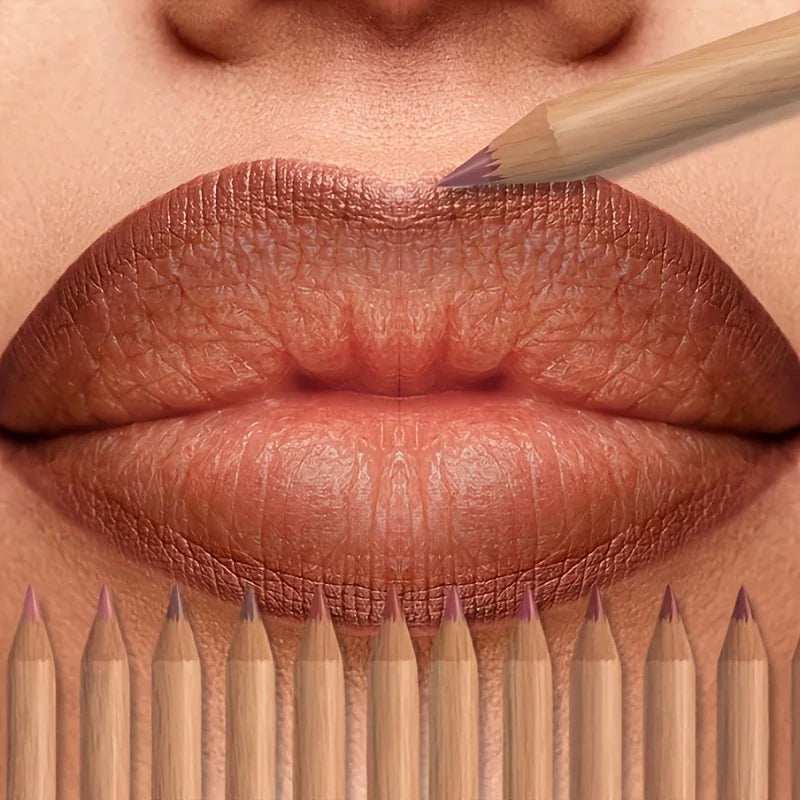 6-Piece Velvet Matte Lip Liner Set